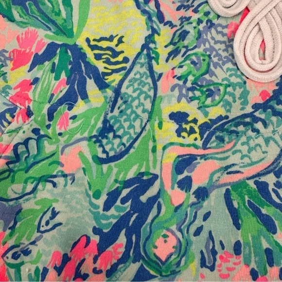 Lilly Pulitzer Mermaid’s Cove Popover Pullover Size XL FLAW - Picture 5 of 7